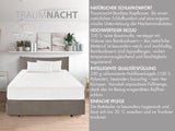 Traumnacht Bamboekussen met bamboevezels, hypoallergeen, antibacterieel Kussenset met ritssluiting, bestaande uit 2 kussens 40X80Cm, Oeko-Tex gecertificeerd, ontwikkeld in Duitsland Naty Shop standaard kussens