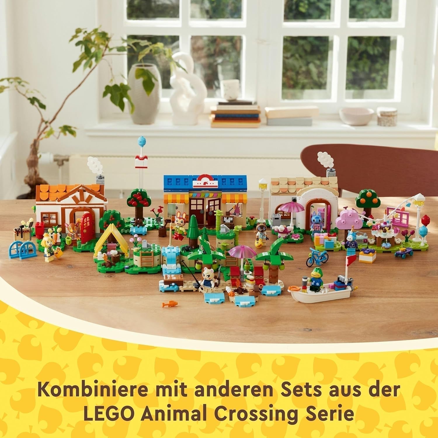 LEGO Animal Crossing Käptens Island Boottocht, creatief speelgoed voor kinderen met 2 minifiguren uit de videogameserie waaronder Huschke, cadeau voor meisjes en jongens vanaf 6 jaar 77048 Bouwsets Besuche den LEGO-Store