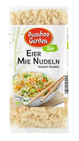 Bamboo Garden Biologische Ei- en Lamsnoedels, 250g (Verpakkingsontwerp kan variëren)