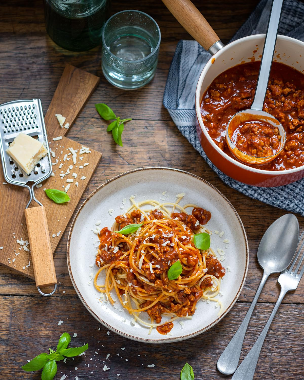 MAGGI Fix voor Spaghetti Bolognese, Würzmischung, 100% natuurlijke ingrediënten, voor 3 Portionen, 1er Pack (1 x 36g Packung)