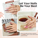 Modelones 35-delige gelnagellakset, UV-nagellakset met 48W-lamp, nude bruin wit roze gelnagellakset, UV-gelnagellakset met toplaag basis nagelstudioset