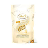 LINDOR witte chocoladebolletjes, 1 kg en LINDOR | Hersluitbare zak van 1 kg | ca. 80 melkchocoladebolletjes met muntvulling | Bulkverpakking, pralinegeschenk, chocoladegeschenk