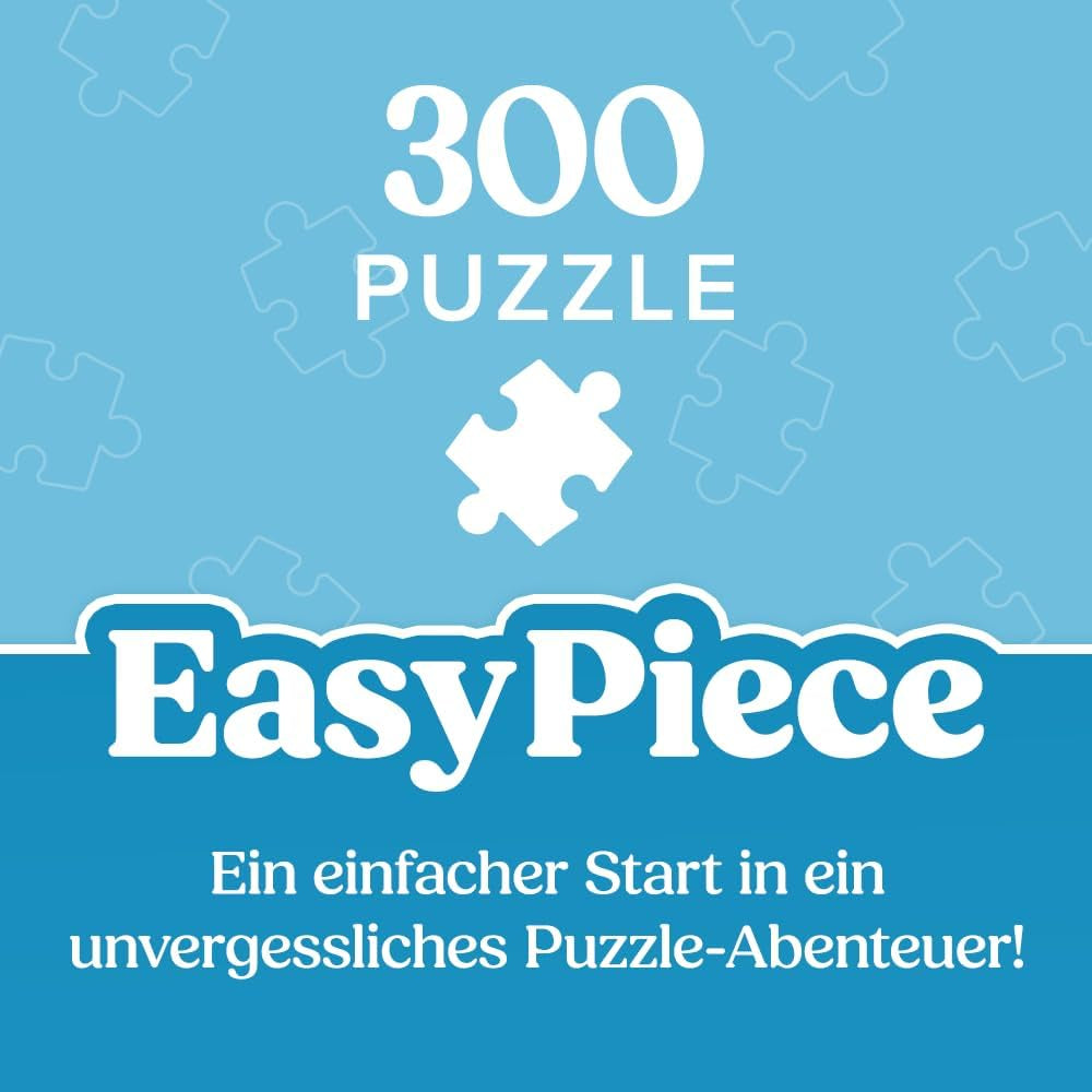 Trefl - Easypiece Puzzle: Stempels - 300 stukjes - Grote stukken, Gemakkelijke puzzel, Voor volwassenen en kinderen vanaf 10 jaar Puzzel Naty Shop