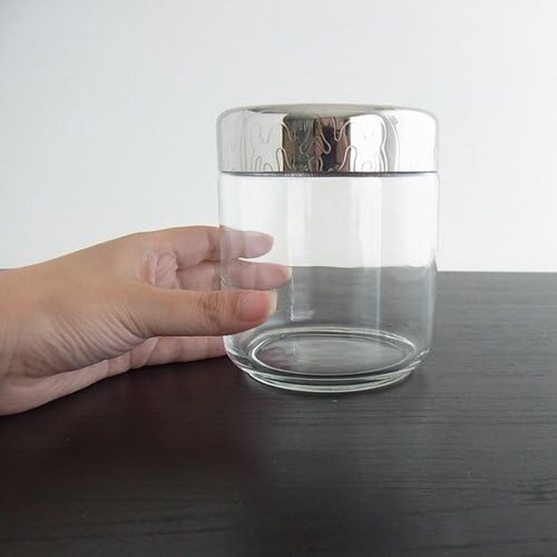 Alessi MW21/75 Gecoate glazen keukenpot 75 cl Bewaardozen Naty Shop