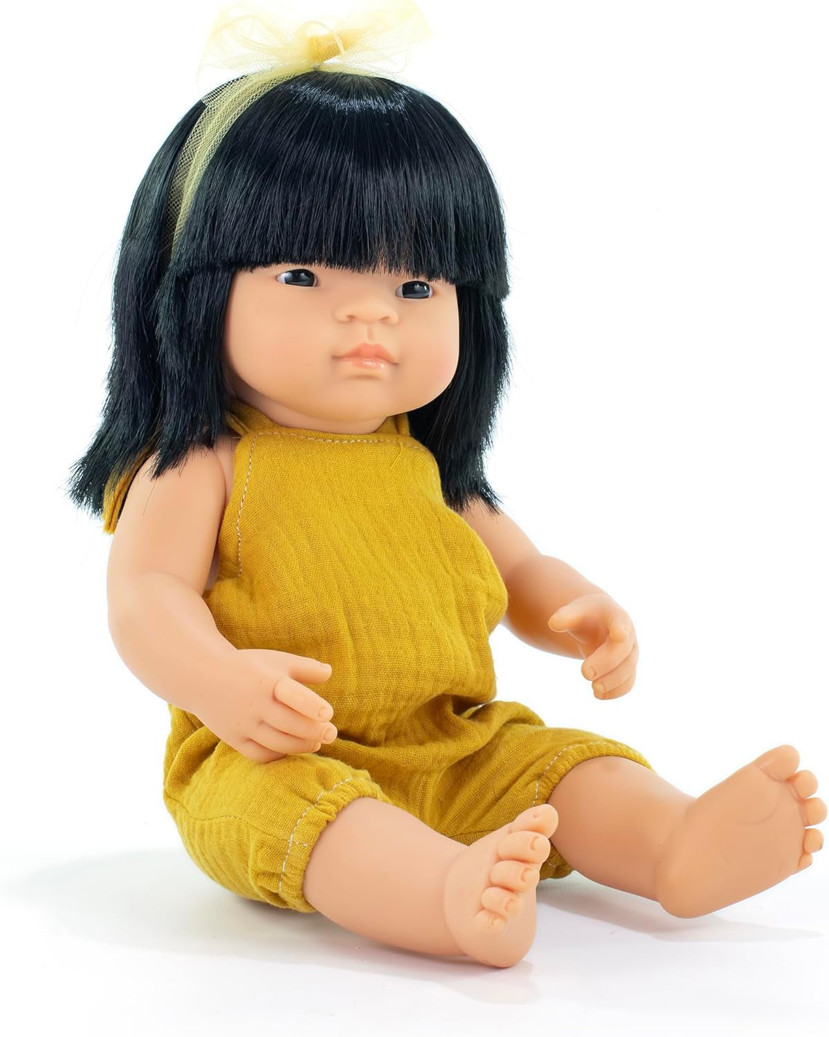Miniland pop, 38 cm, Aziatisch meisje. Gemaakt in Spanje. Anatomisch correct. Mijn vriend en ik-collectie