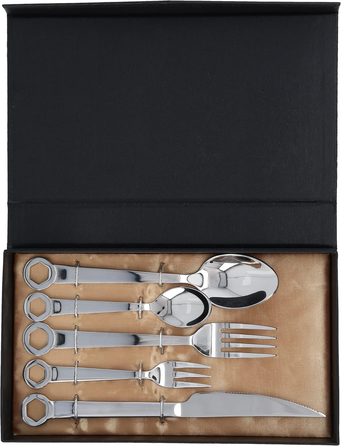 Bestekset 5-delig, RVS Kitchen Naty Shop