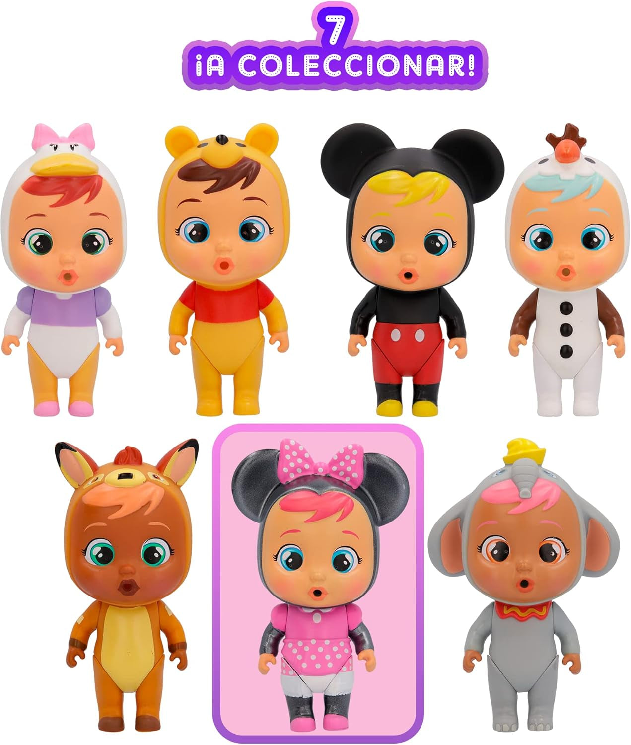 Cry Babies Magic Tears 82663IM meerkleurige pop
