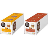 NESCAFÉ Dolce Gusto Latte Macchiato Vorratsbox 90 Kaffeekapseln (Aromatische Espresso en Latte Macchiato Karamel