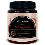 VEGAIROA - Curly Plex Mask - Masker voor gedefinieerde krullen zonder kroezen - Diep hydraterende verzorging - Voor krullend of golvend haar - Professioneel veganistisch kappersproduct - 1000ml Naty Shop Haarmasker Standaard titel