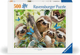 Ravensburger Puzzel 12000203 - Luiaard Selfie - legpuzzel 500 stukjes voor volwassenen en kinderen vanaf 10 jaar, puzzel met dierenmotief Puzzel Naty Shop