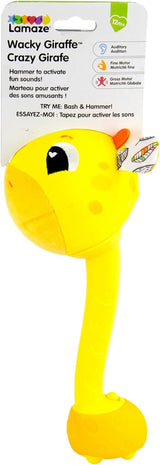 Lamaze L27471 Crazy Giraffe, pasgeboren speelgoed, gekleurd babysensorisch speelgoed, cadeau voor nieuwe ouders, ontwikkelingsspeelgoed voor jongens en meisjes vanaf 12 maanden babyspeelgoed Naty Shop