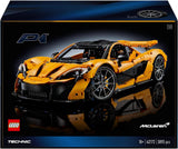 LEGO Technic Mclaren P1 Supersportwagenset voor volwassenen Autofans Cadeau V8-zuigermotor 7-versnellingsbak Schaalmodelauto Speelgoedautoset 42172 Bouwsets Bekijk de LEGO-Store