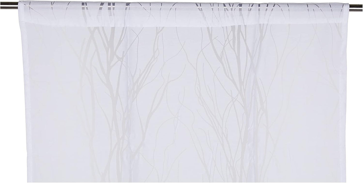 Soleil D'Ocre Liane Bise-Bise, Polyester, Wit, 70 X 200 Cm Dekbedden en dekbedden Naty Shop
