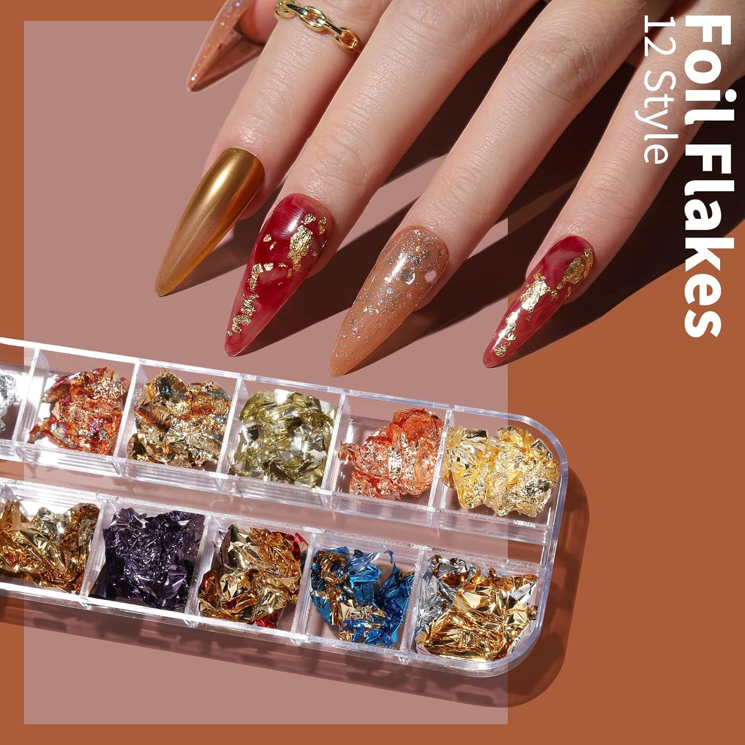 FANDAMEI Pinsel Für Gelnägel, 15 stuks Nagel Pinsel, 5 Blätter Nagelsticker, Strasssteine ​​​​Nägel, Nageldesign Set, Nageldesign Zubehör, Nail Art Pinsel Set, Nailart Pinsel en decoratieset