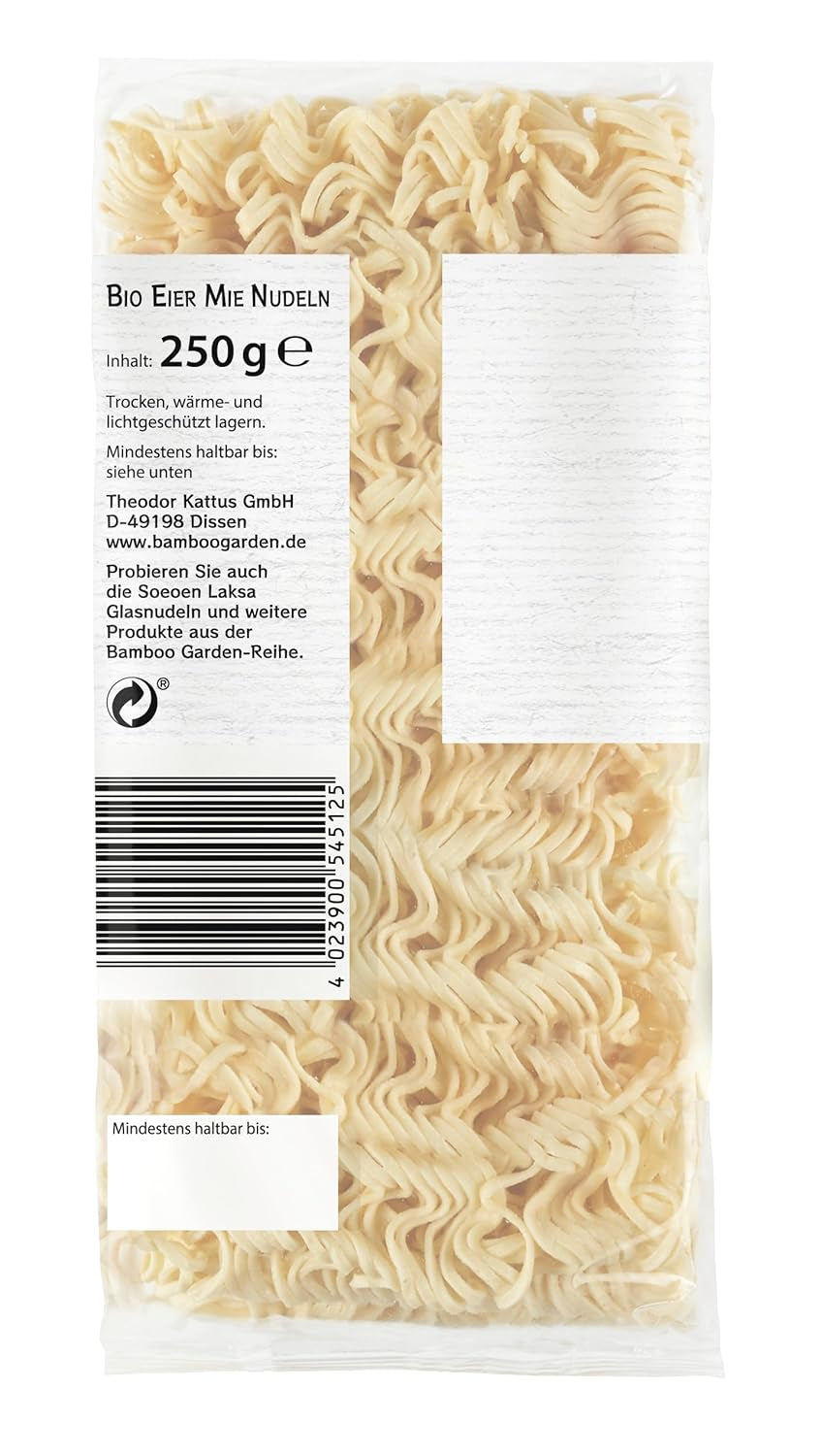 Bamboo Garden Biologische Mie-noedels, 250 g