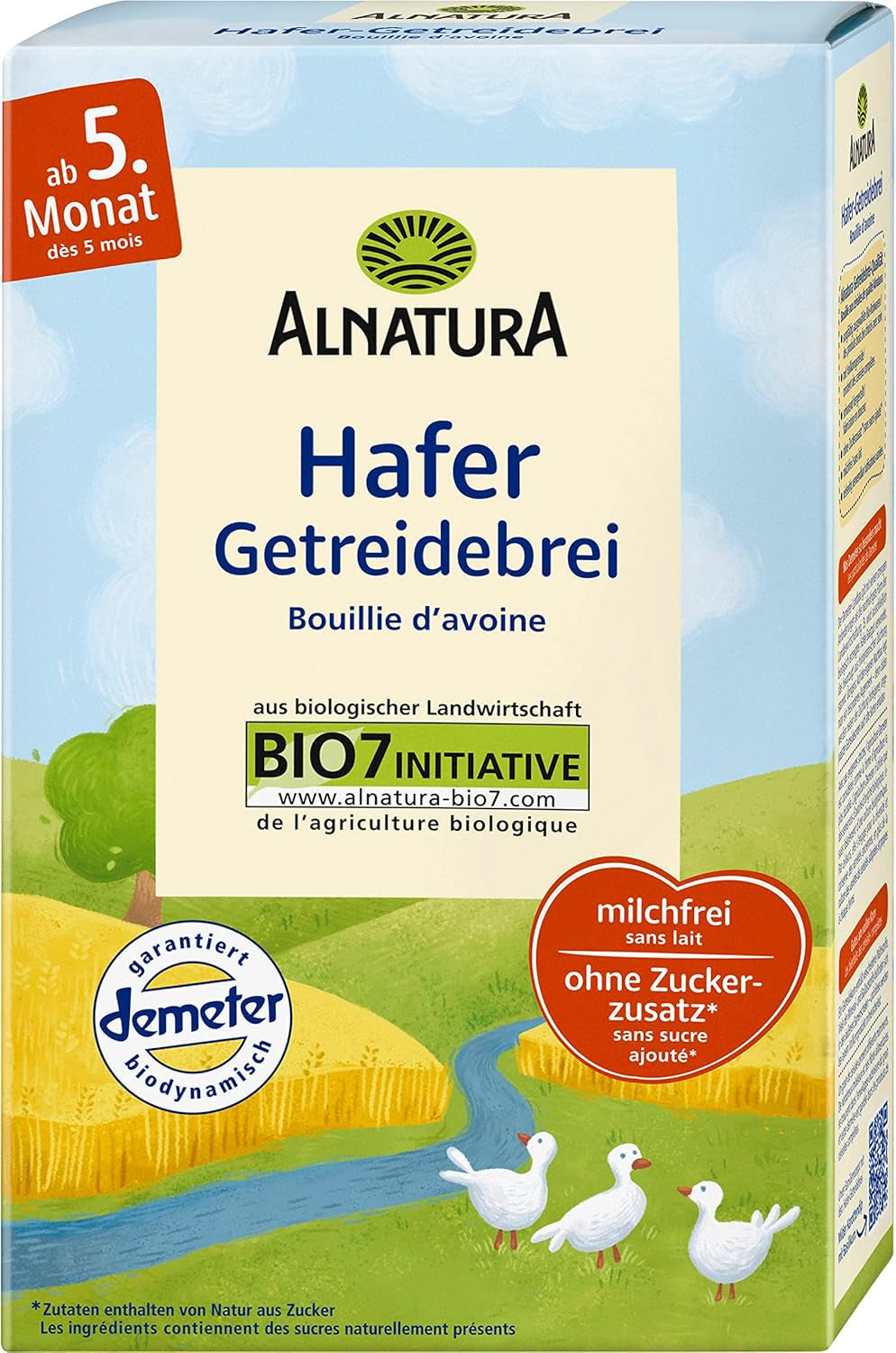 Biologische havermout na 4 maanden, 250 g