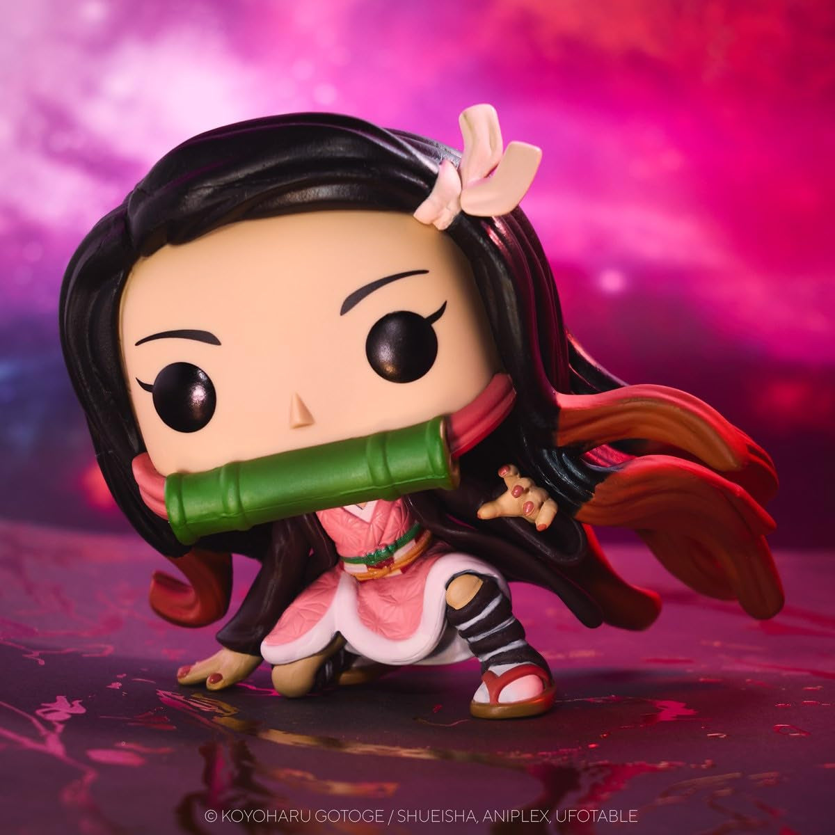 Funko-pop! Animatie: Demon Slayer - Nezuko Kamado - Vinyl verzamelfiguur - Cadeau-idee - Officiële merchandise - Speelgoed voor kinderen en volwassenen - Anime Fans - Actiefiguren Verzamelaars Modelfiguur Naty Shop