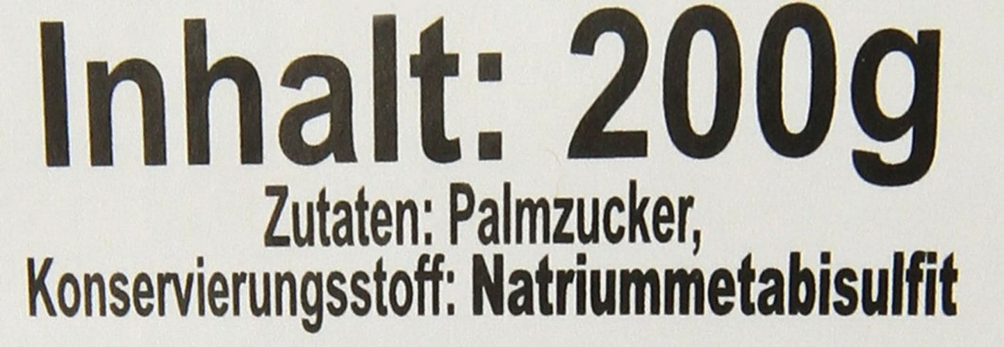 Palmzucker, Scheiben (1 X 200 G) Zoetstoffen Naty Shop
