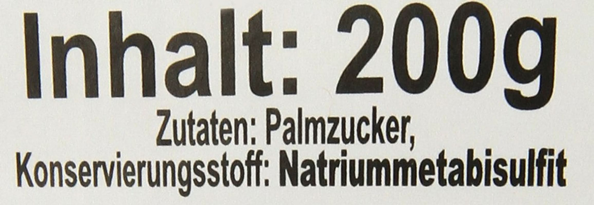Palmzucker, Scheiben (1 X 200 G) Zoetstoffen Naty Shop