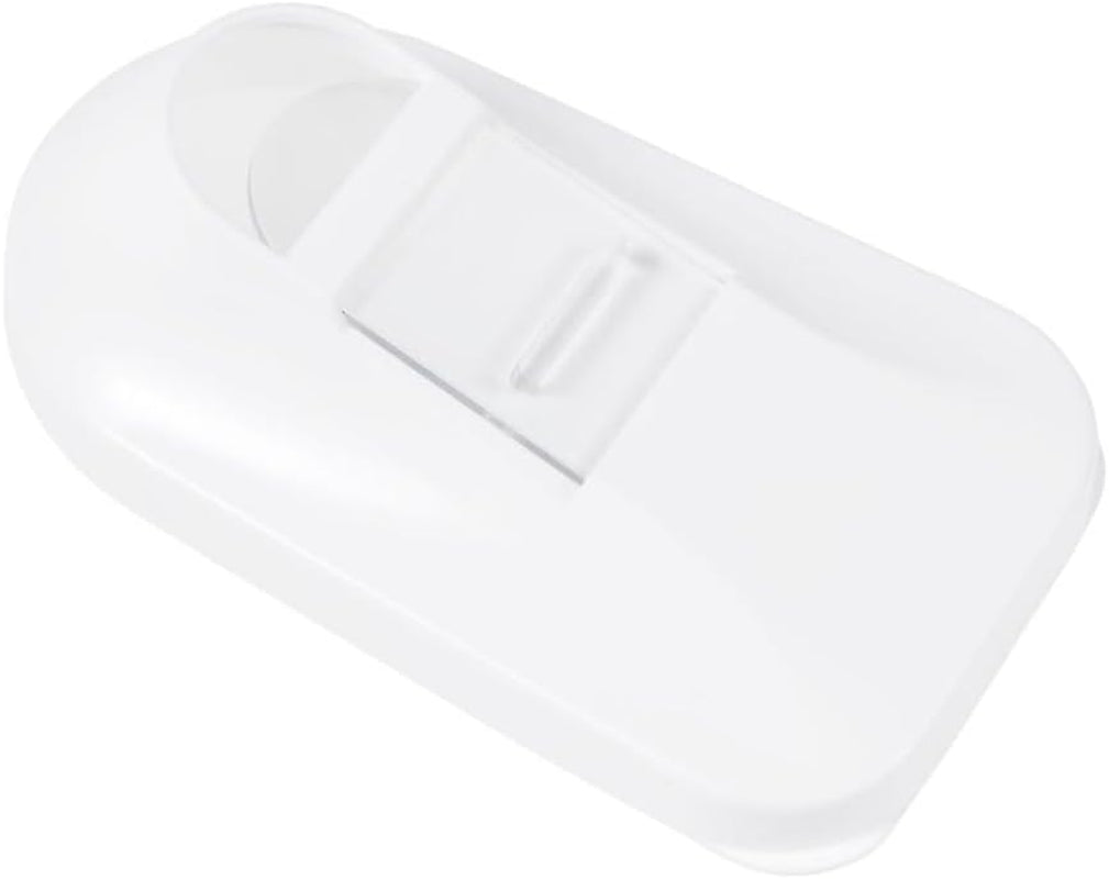keeper schenkdoos voor droge voorraden, traploos verstelbaar doseerdeksel, kunststof, 500 ml, 8 x 4,5 x 15 cm, Paola, wit Voedselbewaardozen Naty Shop