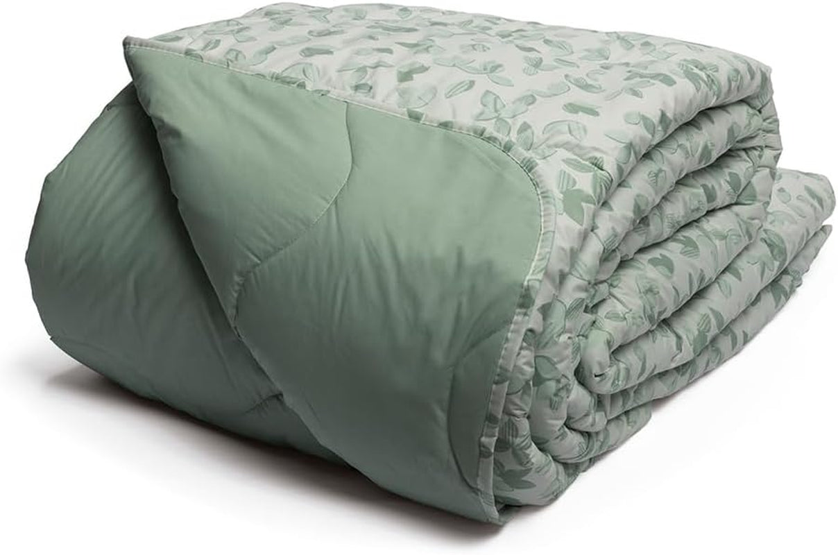 Foppapedretti Notte & Natura Petals zanddekbed, eenpersoonsbeddekbed, 100% katoen, gemaakt in Italië Dekbedden en quilts Naty Shop Salieblaadjes Eenpersoonsbed