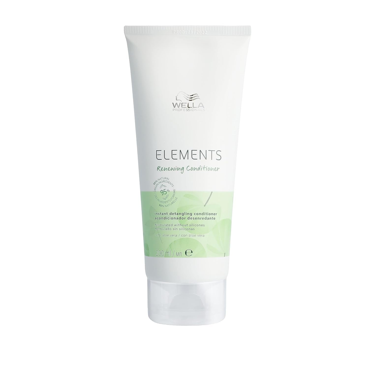 Wella Professionals Elements - natuurlijke verzorging voor droog, beschadigd haar en gevoelige hoofdhuid - leave-in conditioner, masker en spray met antioxidanten en olijfessence Naty Shop Conditioner Haarmasker 200ml