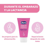 Chicco Brustwarzencreme, Bereitet Die Brustwarze Auf Das Stillen Vor, Nährend, Parfümfrei Und Sicher Für Kinder, Hinterlässt Keine Flecken Auf Dem Gewebe Accessoires Voeding en borstvoeding Bebe Naty Shop
