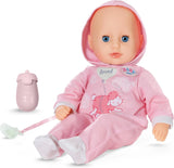 BABY Born Hannah Play with Me - Babypop met 5 functies - Lichaam van zacht materiaal inclusief accessoires - Pop van 36 cm - Werkt op batterijen - Geschikt voor kinderen vanaf 1 jaar