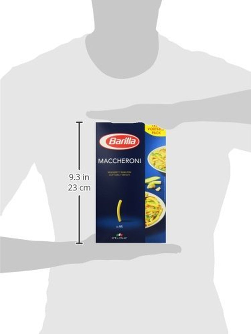 Barilla durumtarwepasta Maccheroni n. 44 – Pak van 1 (1x1kg)