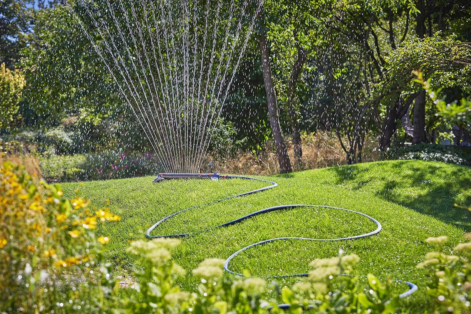 Gardena Liano Xtreme 3/4 inch 25m set: Extreem robuuste textiel tuinslang met lichtgewicht, weerbestendige PVC binnenslang (18482-20)