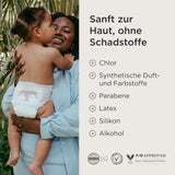 Kit & Kin Premium Eco-luiers, maat 4 (9-16 kg), 132 luiers, plantaardig en hypoallergeen, betrouwbare lekbescherming, veganistisch en dierproefvrij