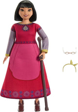 Mattel Disney Wish Dahlia van Rosas pop en accessoires, gelede modepop, HPX24