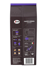 Segafredo Zanetti Caffè Crema Gustoso - Hele Boon (Pak van 1 kg) - Geschikt voor Caffè Crema - Lang en donker gebrande koffiebonen, volle en intense smaak (Pak van 2)