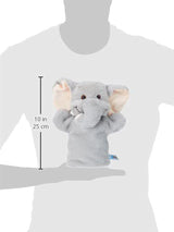 394070 Handpop olifant, grijs Speelgoed Bebe Naty Shop