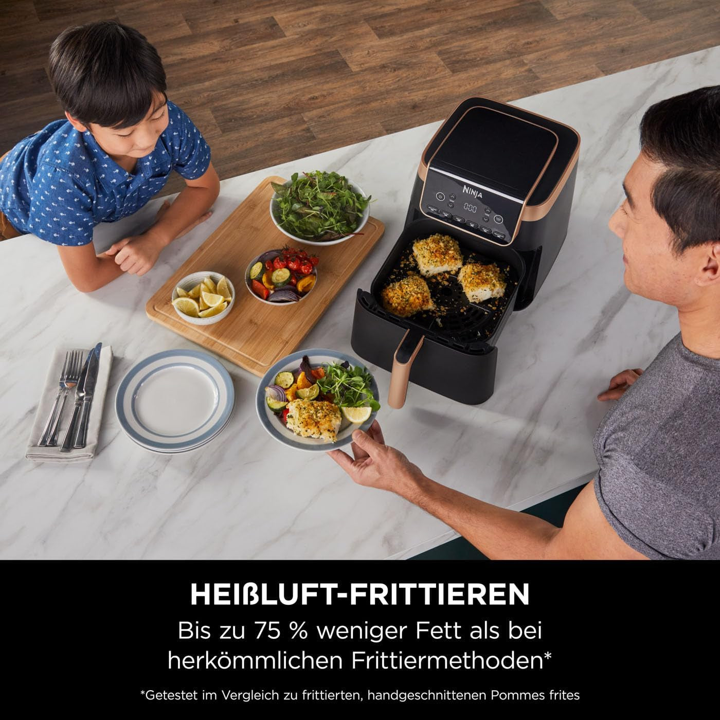 Ninja Airfryer MAX PRO AF180EUCP, 6,2 liter, olievrij Naty Shop Apparaten