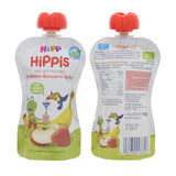 HiPP Biologisch voor Kinderen HiPPiS Aardbei Banaan in Appel - Theo Toucan, 100g