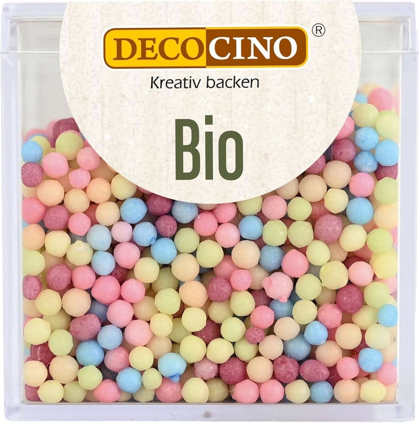 DECOCINO Biologische Strooiparels - 60 gram - Biologische dextrose hagelslag Hagelslag Naty Shop