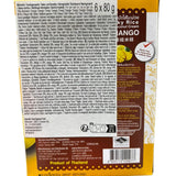 - Kleefrijst met kokos en mango - (6 x 80 g)