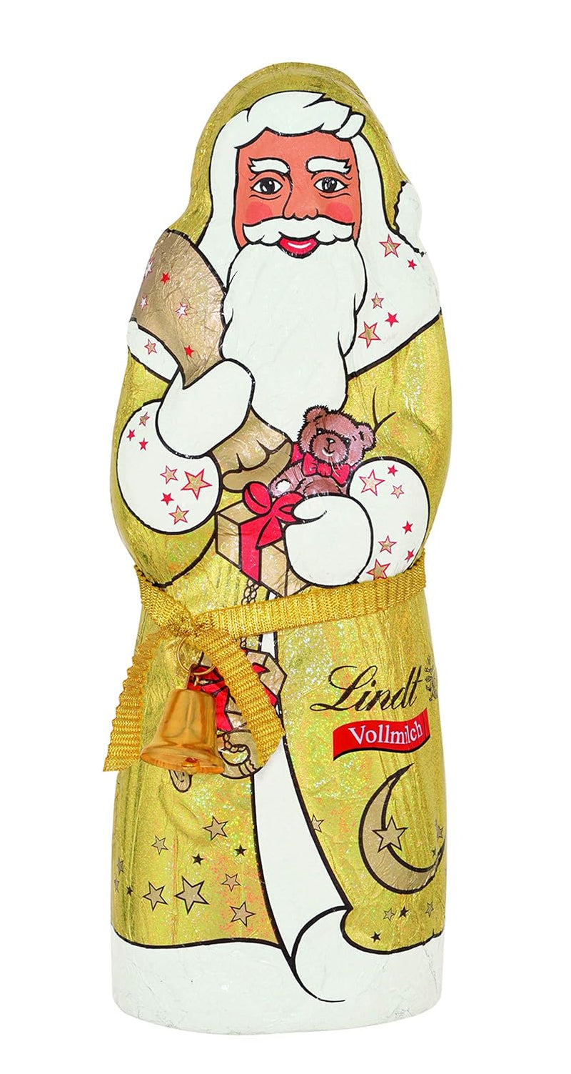 Lindt Santa Glamour, melkchocolade, nieuw ontwerp, 1 pakje (18 x 125 g)