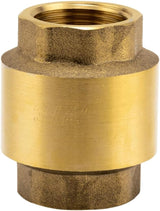 Gardena Messing Tussenventiel: Massief messing eenrichtingsventiel, 42 mm (G 1 1/4 inch) schroefdraad voor aansluiting op pompen (7232-20)