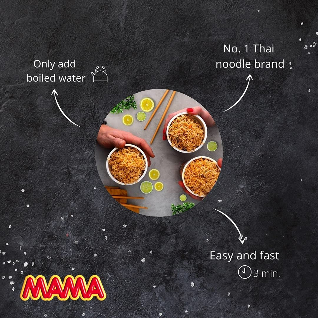 MAMA - Instantnoedels met groenten - (1 x 60g)