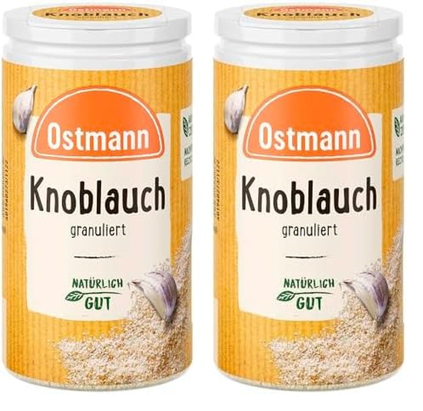 Ostmann Knoblauch granuliert 50 g Knoblauch zum Würzen von herzhaften Gerichten Mengeling: 1 Stück