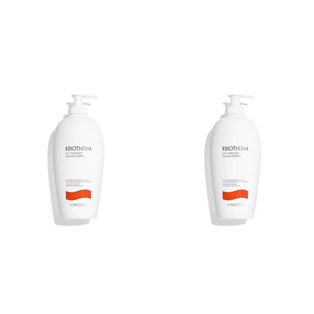 Biotherm Oil Therapy, speciale bodylotion voor ruwe en droge huid, 400 ml Douche en bad Naty Shop Set 2 x 400 ml
