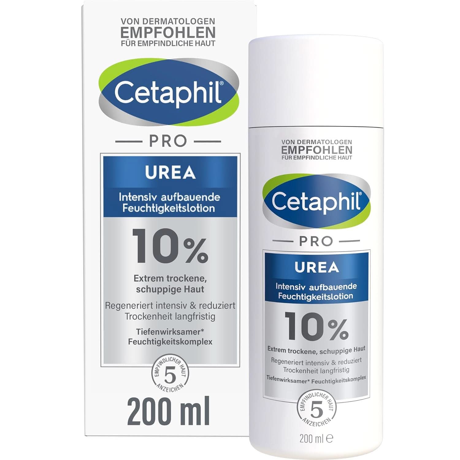 CETAPHIL PRO Urea 10% Intensief herstellende vochtinbrengende lotion, 500 ml Cosmetica en schoonheid Naty Shop 200 ml