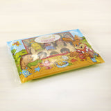 Kleine paasvriendjes met chocolade | 2 x 100 g mini-eieren met chocoladedecoratie en alpenmelk | 2 x 180 g zakjes | Premium melkchocolade-eieren, vrolijk en kleurrijk verpakt, in vier kleuren voor Pasen
