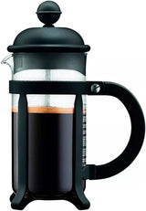 Bodum 1908-01 Java koffiezetapparaat, 8 kopjes, 1 L, meerlaags, zwart, 10,6 x 16,3 x 24,5 cm, 6 stuks