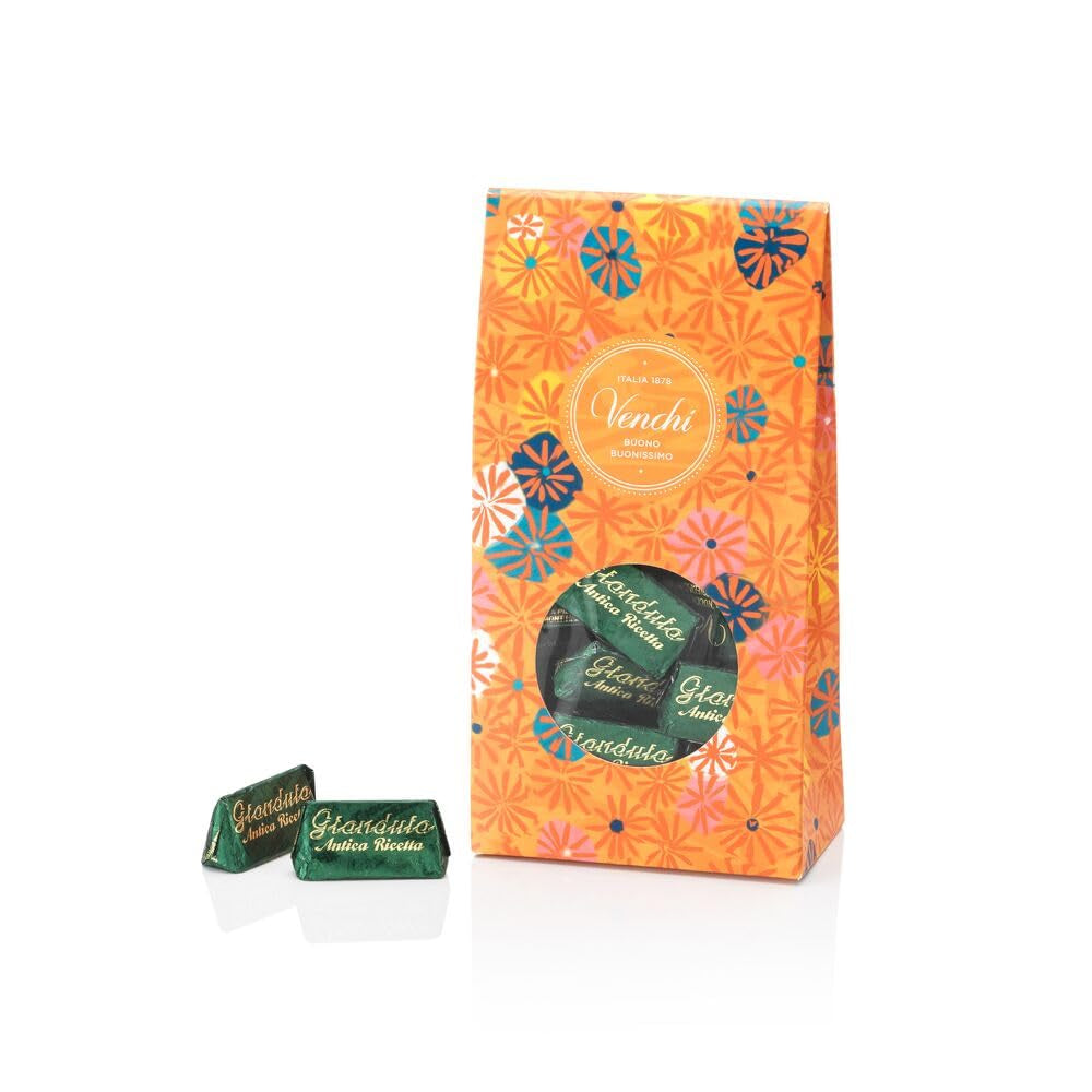Venchi – Murrine Collection – Gianduiotto Antica Ricetta chocolade geschenkdoos, 300g – Met PGI Piemontese boshazelnoten – Cadeau-idee – Glutenvrij