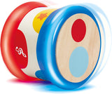 Hape Babytrommel | Rollend muzikaal speelgoed voor de kleintjes om ritme en verschillende geluiden te leren, werkt op batterijen, vanaf 6 maanden Baby Toys Naty Shop