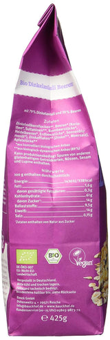 Hof muesli met speltbessensmaak, ongezoet, 425 g