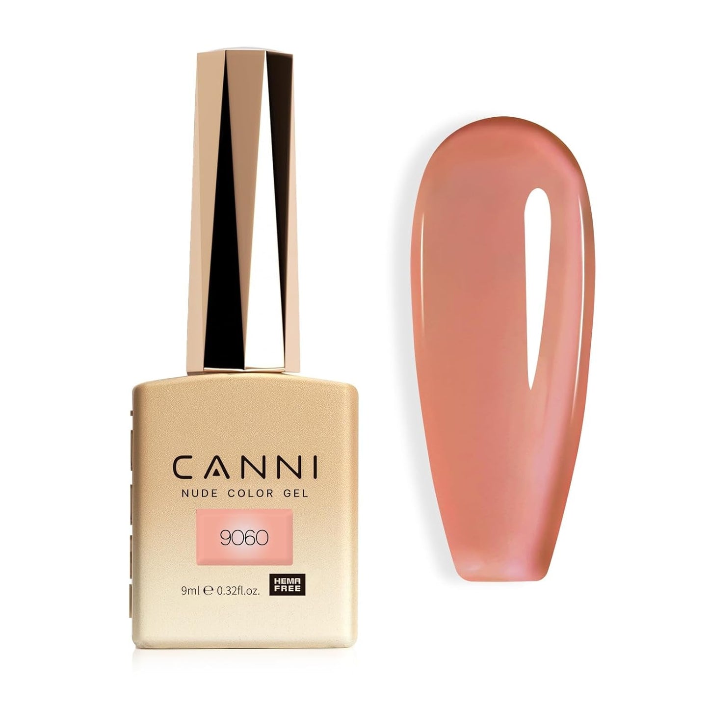 CANNI gel nagellak, semi-permanent, donkerpaars, nagellak, UV-gel, losweken, manicure